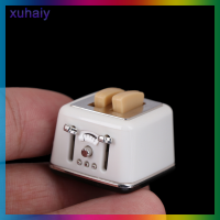 xuhaiy 1/12 Scale dollhouse bread Machine พร้อมเครื่องปิ้งขนมปังขนาดเล็กน่ารัก