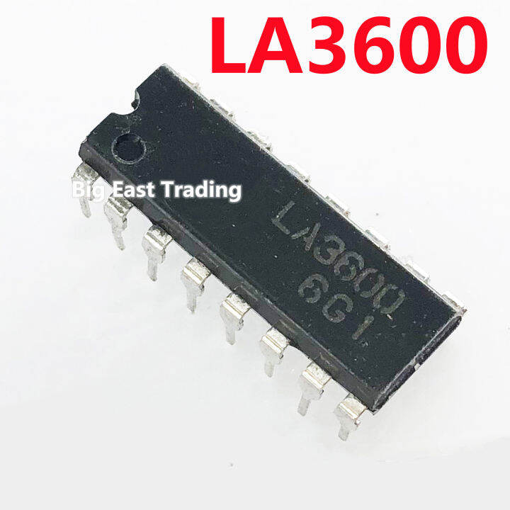 5PCS LA3600 DIP16 graphic equalizer chip integrated circuit DIP16 IC