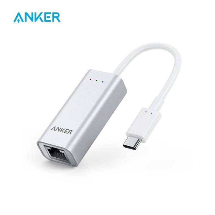 Anker USB C Network Adapter Aluminum Portable USB C Adapter