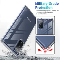 Drop Protection Anti-yellow Clear Acrylic Case for Samsung Galaxy S20 FE S23 Ultra S22 S21 FE 5G S10 Plus S23 Note 10 20 Ultra