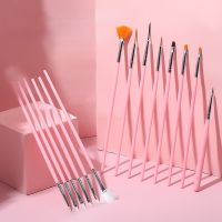 Nail Art Brush Set UV Gel Polish Painting Drawing Brush Pen Nail Manicure Tool Sponges Nails Art Brush Nail Art Liner Brush Kit