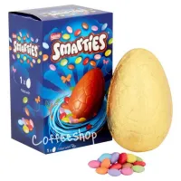 Nestle Smarties EGG ช็อคโกแลตไข่ ข้างในเป็นลูกอม นำเข้าจากอังกฤษ