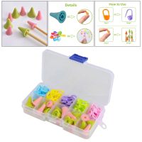 Knitting Crochet Accessories Set Stitch Markers Mixed Color Needles Stoppers