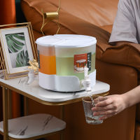 5.2L Drink Cold Water Jug Household Can Rotate With Faucet Fruit Teapot Kettle Cool Water Bucket Kitchen Drinkware Kettle Pot