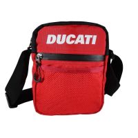 DUCATI Sling bag Size 16x21x6 cm. กระเป๋าสะพายข้าง DCT49 078 สีแดง