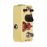 Mooer WoodVerb Acoustic Guitar Reverb Pedal Digital Reverb Pedal Reverb/Mod/Filter Modes True Bypass Micro Series Compact Pedal