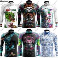 【hot】✻♦❇  NEW Mexico Cycling Jersey Set Sleeve Mountain Clothing Breathable MTB Wear for Mans