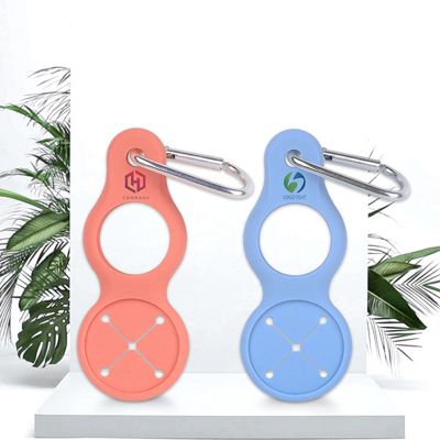 【CC】▩☢  Outdoor Bottle Holder Silicone Kettle Buckle Clip Hanger Camping Hiking Cycling