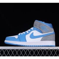 2023 2023 Original J 1 Mid "University Blue" High Cut Basketball Shoes Casual Sneakers for Men Women