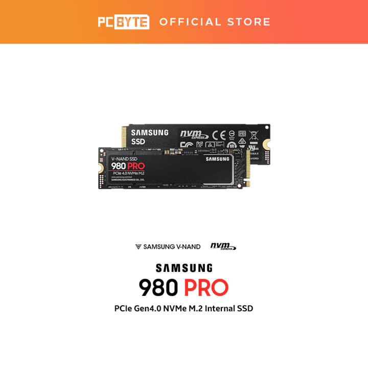 Samsung 980 PRO NVMe M.2 SSD (250GB/500GB/ 1TB/ 2TB) Lazada