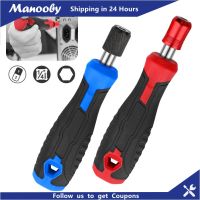 Manooby 6.3Mm ไขควงวงล้อบิตชุดไขควงอเนกประสงค์ด้ามจับเฟืองล้อไขควง