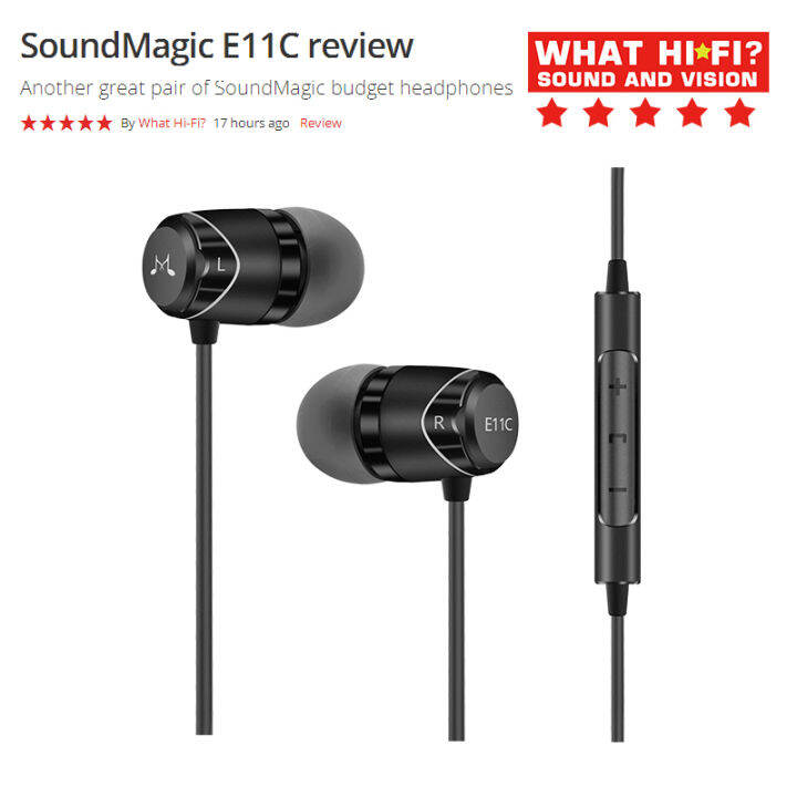 soundmagic-e11c-earphones-wired-noise-isolating-in-ear-earbuds-powerful-bass-hifi-stereo-sport-earphones-with-microphone