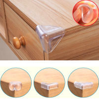 4 PcsSet Silicone Baby Safety Table Corners Protector Anti Collision Angle Protection Cover Edge Corner Guards Transparent