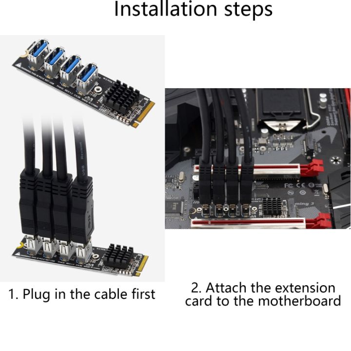 สำหรับ-m-2สำหรับ-m-สำหรับคีย์-ssd-ถึง-pcie-3-0การ์ดอะแดปเตอร์-x1สำหรับ-m-2สำหรับ-m-สำหรับตัวแปลงอินเทอร์เฟซที่สำคัญรองรับ-pci-สำหรับ-express