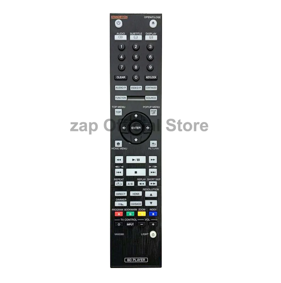 New Original VXX3393 Remote Control For Pioneer BD Player BDPLX58