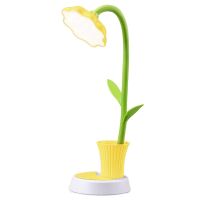Kids Lamp,Rechargeable Desk Lamp Eye Protection Press Sensor Table Lamp Dimmable Bedside Lamp with Pen Holder