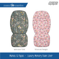 Mamas &amp; Papas เบาะเสริมรถเข็น [HOT SALE]  Luxury Memory Foam Liner