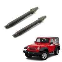 2Pcs Front Left Right Headlight Horizontal Adjustment Screws 55078114AA for Jeep Wrangler 2007-2017