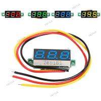 0.28 Inch Ultra Small Digital DC Digital Display Adjustable Three Line DC 0-100V Battery Voltmeter 2-Line 3-Line Universal YB11