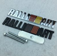 NEW JC| 1 Pcs Suitable for Mitsubishi Wingshen Outlander Pajero Lancer Modified RALLIART Modified Car Logo, Car Tail Logo Car Logo Car Emblem