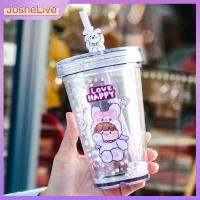 Cartoon Cup Small And Lovely Inverted Without Leakage Water Cup Sippy Cup High Color Value Water Cup Built-In Silicone Ring