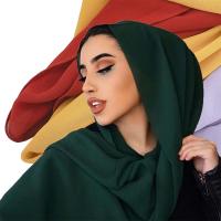 【CW】 Muslim 2021 New Hijab Scarf Color Soft Shawls and Scarves Fashion turbante mujer