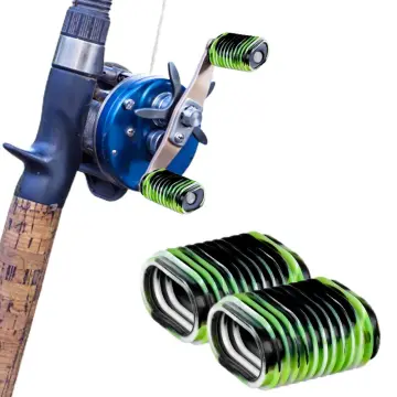 Fishing Reel Handle Grip Sleeve Rubber Non-slip Ergonomic Design