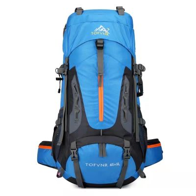 70L Camping Backpack Mens Travel Bag Climbing Rucksack Large Hiking Storage Pack Outdoor Mountaineering Sports Shoulder Bags