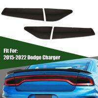 สำหรับ2015-2022ที่ชาร์จ Dodge สติกเกอร์ไฟท้ายรถไฟท้ายสีไวนิลซ้อนทับฟิล์มตกแต่งรมควันปกป้องอุปกรณ์เสริมรถยนต์