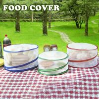 Pop up Food Cover Set Picnic Protectors Collapsible Meal Net Storage Mesh Anti Insect Washable