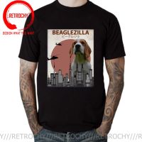 Funny Beagle Dog T Shirt Men Best Idea Gift For Dog Owner Lovers Tee Shirt King Of Monsters Beaglezilla T-Shirt Pet Dog Tee