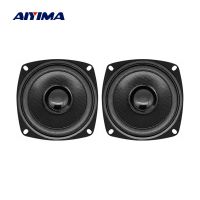 AIYIMA 2Pcs 4 Inch Audio Speakers 4Ohm 20W Full Range Square Loudspeaker DIY Multimedia BT Speaker Home Theater