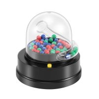 ไฟฟ้า Lottery Toy Number Picking Machine Mini Lottery Games Shake Ball Entertainment Board Game Party Games