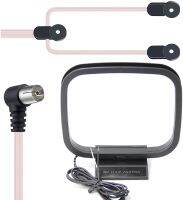 FM/AM Radio Antenna Ancable Indoor Dipole PAL Female FM Antenna and Bare AM Loop Radio Antenna Kit for Pioneer Yamaha Sony