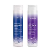 Joico color balance  purple shampoo 300 ml ,blue balance (แชมพูมีให้เลือก2 สี) สีน้ำเงิน แชมพูน้ำเงิน แชมพูสีม่วง จอยโก้ แชมพู คัลเลอร์ บาลานซ์ เพอร์เพิล แชมพูม่วง