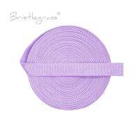 [NEW EXPRESS] BRISTLEGRASS 2 5 10 Yard 3/8 quot; 10mm Solid Shiny Non-foldover Elastics Spandex Satin Bands Headband Bra Strap Lingerie Sewing Trim