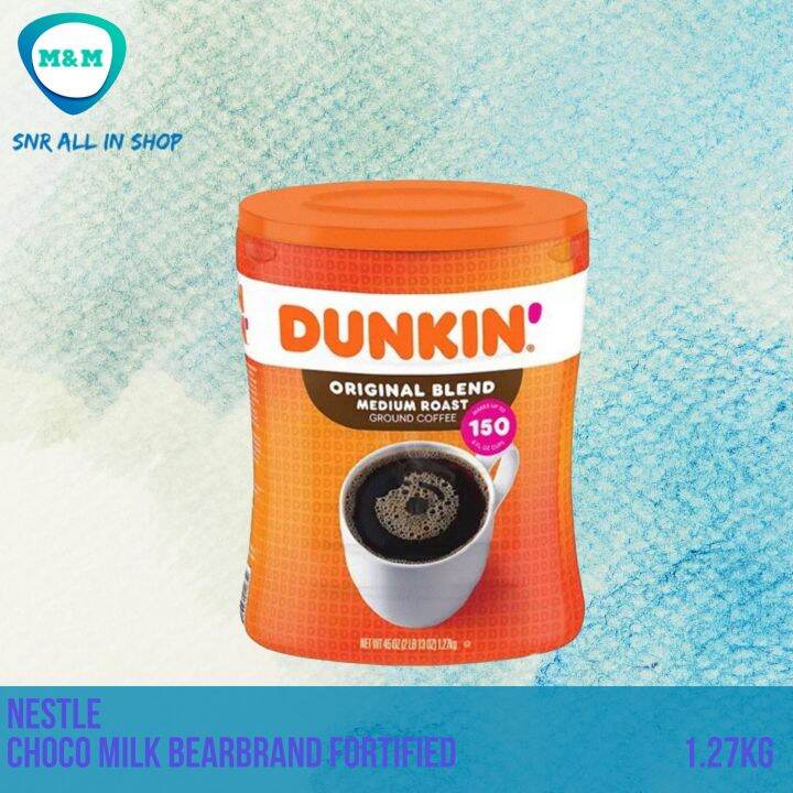 Dunkin’ Donuts Original Blend Ground Coffee 1.27kg Lazada PH
