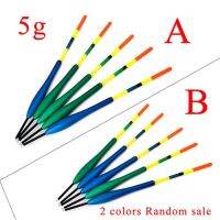 FTK แพปลา5ชิ้น/ล็อต Barguzinsky Fir Bobber ยาว20.5-22ซม. ลอย3G 4G 5G แพตกปลาผสมสีสำหรับปลาคาร์พเหยื่อปลอม LFP3825