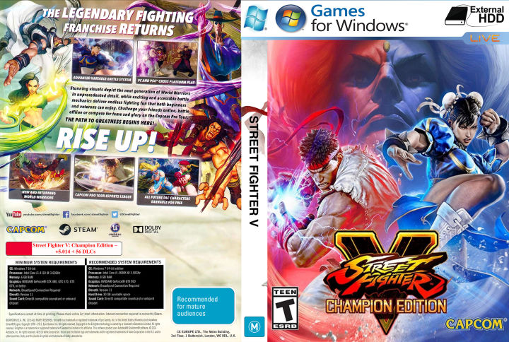 Street Fighter V System Requirements