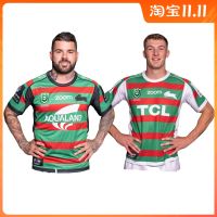 เสื้อรักบี้ล่าสุด 2021 South of Sydney Australia the rabbit home and away football clothes South Sydney Rabbitohs Rugby