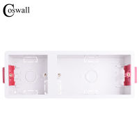 Coswall 86 + 146 Type Dry Lining Box For Gypsum Board Plasterboad Drywall 35mm Depth Wall Switch BOX Wall Socket Cassette