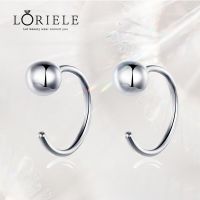 LORIELE Silver 925 Jewelry Tiny Hoop Earrings for Women Gold Color Korean Style Hypoallergenic Jewelry Accessories Girl SCE782