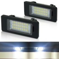 2ชิ้นข้อผิดพลาดฟรี Led รถป้ายทะเบียนหลอดไฟสำหรับ BMW E90 E92 E39 E60 E61 E70ไฟท้ายจำนวนแผ่นโคมไฟเปลี่ยน