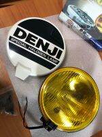 ไฟสปอร์ตไลท์ Denji (DJ100) 24V เลนส์กระจก สีเหลือง ขนาด 7” พร้อมฝาครอบและขายึด (SALE!!!! ราคาพิเศษ) - ไฟตัดหมอก / สปอตไลท์ / spot light