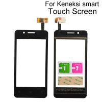 【100%-original】 4.0 mobile touch screen glass for keneksi smart digitizer touch screen panel front glass lens sensor tools 3m glue wipes