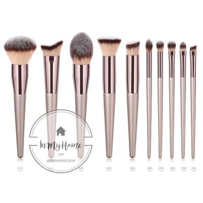 [1 เซ็ต 10ชิ้น] แปรงแต่งหน้า brush แปรงปัดแก้ม แปรงไฮไลท์ แปลงแต่งหน้า Make up brush fancy ขนนุ่มมาก🍓 imh99