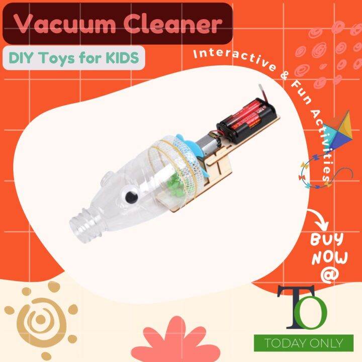 【vacuum Cleaner】projek Rbt Diy Kids Toy Science Stem Education Physic