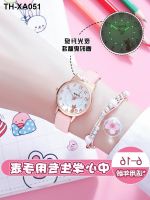 Childrens watch girl primary school junior high waterproof only time special cartoon quartz electronic