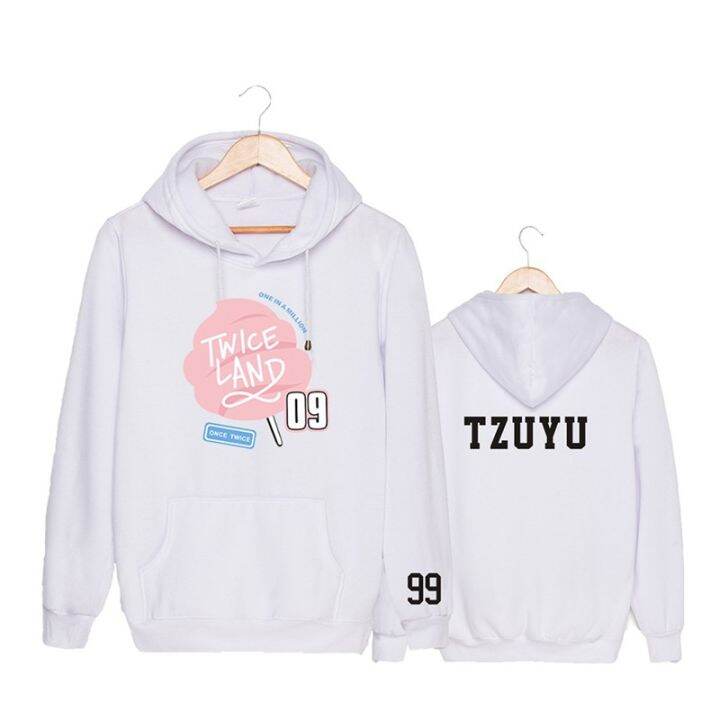 เสื้อกันหนาวpt-377-kpop-twice-tzuyu-twiceland-รองเท้าผ้าใบลําลอง