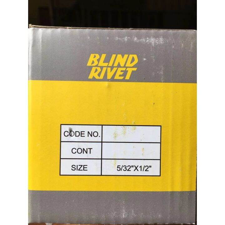 Aluminum Blind rivets 5/32 x 1/2 Lazada PH